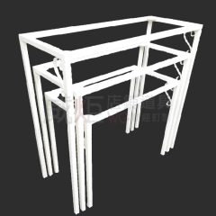 鍛鐵三階高低展示桌系列(烤漆)