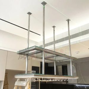 不鏽鋼廚房吊架/酒杯吧檯吊架