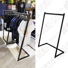 簡約斜L型吊衣桿