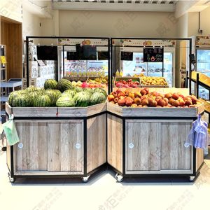 大型蔬果展示陳列架(ㄇ字桿)