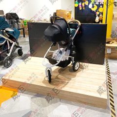 木底座鐵製洞洞背板展示台