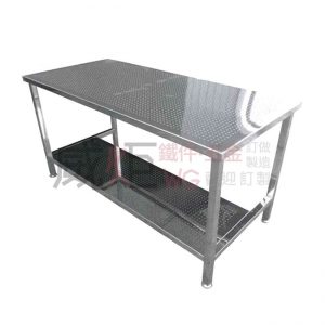 不鏽鋼沖孔工作桌W-616(訂製)