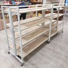 工業風簡約ㄇ型層板架-白