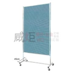 不鏽鋼屏風雙面展示板W-720C