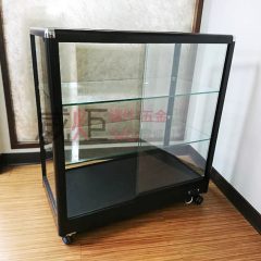 玻璃展示櫃(黑)