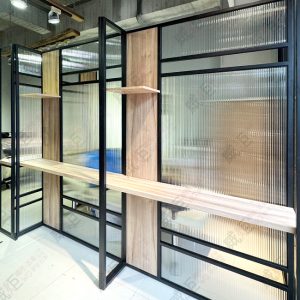 複合式ㄇ型陳列屏風架