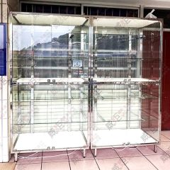 不鏽鋼陳列玻璃櫃
