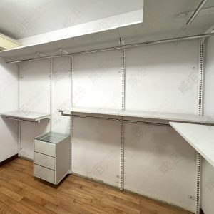 沖孔柱壁柱陳列層板架W10/住家更衣間