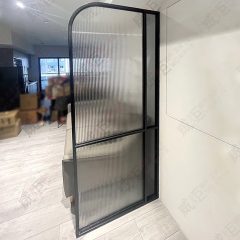 黑框圓弧造型屏風WSP299