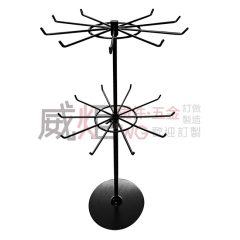 圓盤旋轉伸縮展示置物架/太陽架