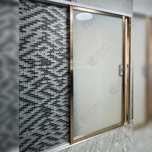 地軌式鋁框拉門WSP314