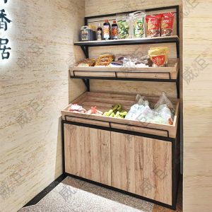 簡約平/斜兩用陳列底櫃架
