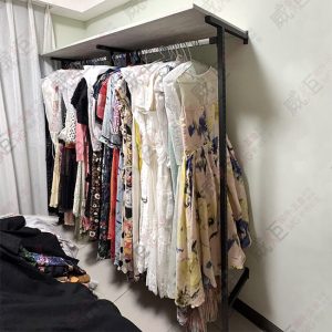 工業風F柱鎖壁式壁面展示陳列架WF24/住家更衣間