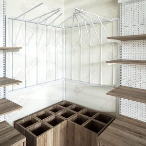 客製-鎖壁式造型活頁翻閱架