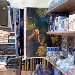 客製-鎖壁式造型活頁翻閱架