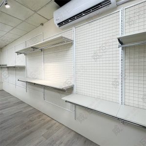 壁面網片/沖孔柱陳列展示組W14