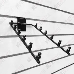 槽板傾斜雙掛雙圓斜珠