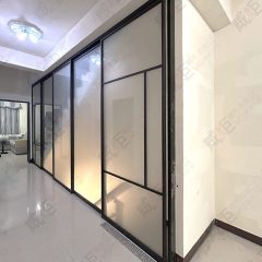 地軌式大片鋁框拉門WSP346