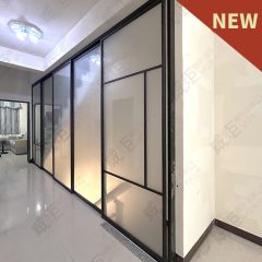 地軌式大片鋁框拉門WSP346