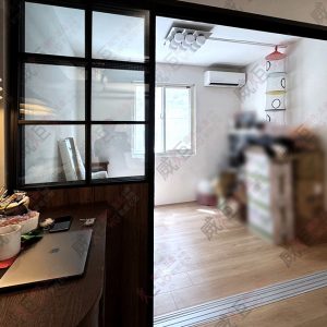 地軌式鋁框拉門WSP344(木板+玻璃)