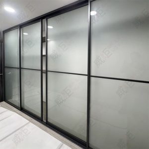 地軌式鋁框拉門WSP349
