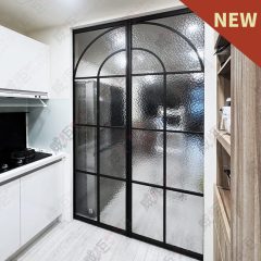造型懸吊式鋁框拉門WSP350