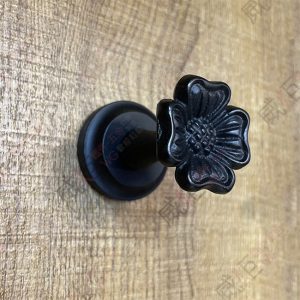 鋁製幸運花單點小掛桿(黑)