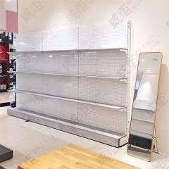 單面洞洞板木層板壁面架-清水模