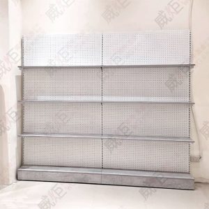 單面洞洞板木層板壁面架-清水模