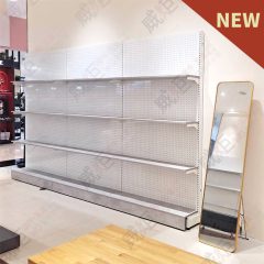 單面洞洞板木層板壁面架-清水模