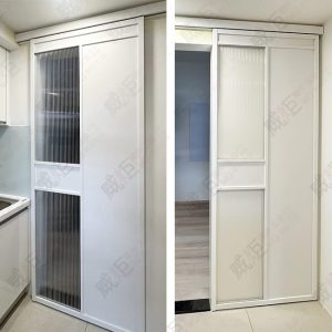 外掛式懸吊鋁框拉門WSP353
