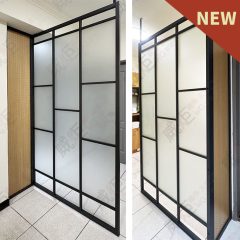 複合式L型鋁框屏風(玻璃/洞洞板)WSP360