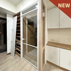 造型鋁框推門WSP357