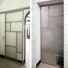 外掛式鋁框拉門WSP362