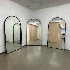 拱門型皮帶框靠壁鏡