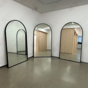拱門型皮帶框靠壁鏡