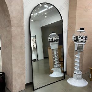 拱門型皮帶框靠壁鏡