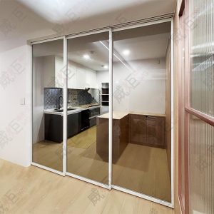 懸吊式鋁框拉門WSP366