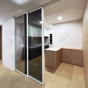 懸吊式鋁框拉門WSP366