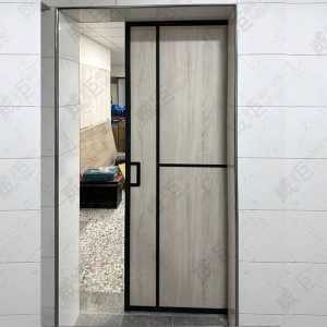 懸吊式木板鋁框拉門WSP372