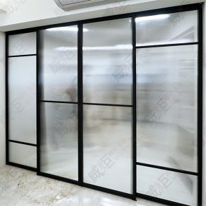 懸吊式鋁框拉門WSP364