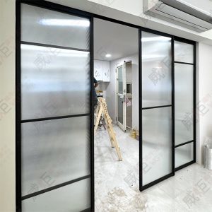 懸吊式鋁框拉門WSP364