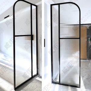 黑框圓弧造型屏風WSP374