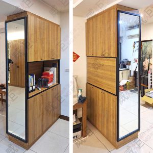 工業風宮格雙面櫃