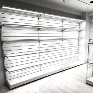 槽板背板鐵層板收納壁面架(LED燈條)