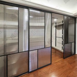 懸吊式對開鋁框拉門WSP384