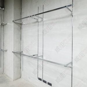 沖孔柱壁柱陳吊桿陳列架W22/住家更衣間