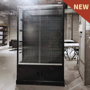 複合式洞洞背板玻璃櫃