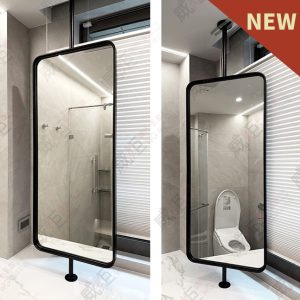 造型導圓方框旋轉鏡