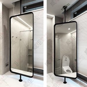 造型導圓方框旋轉鏡